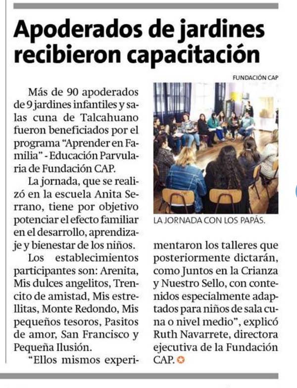 Estrella de Concepción, Crónica, lunes 9 de mayo de 2016
