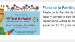 Fiesta de la Familia – Agenda VIP, Panoramas