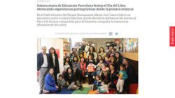 Subsecretaria de Educación Parvularia festeja Día del Libro destacando experiencias prelingüísticas desde la primera infancia – Gobierno