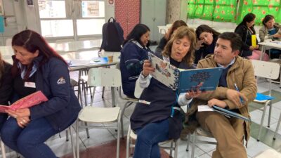 2° capacitación de apoderados monitores de los Talleres Entre Familias del Programa Aprender en Familia: escuelas de Puente Alto