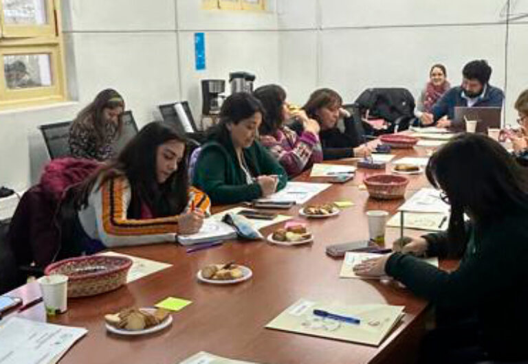 Reunión de directoras de jardines infantiles y salas cuna de SLEP Santa Rosa