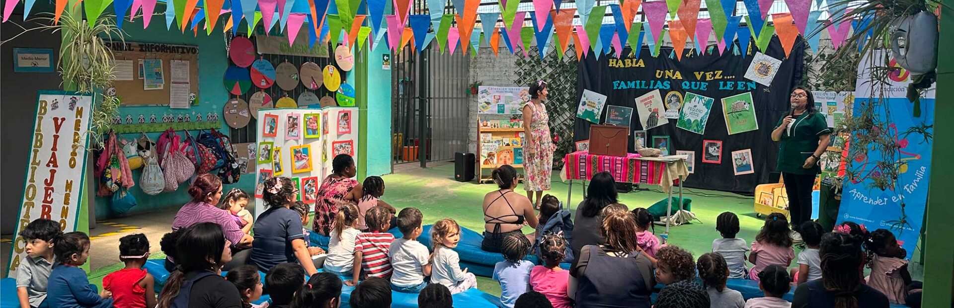 Fundación CAP destaca a las salas cuna y jardines infantiles ganadores del concurso de lectura compartida del Programa Aprender en Familia