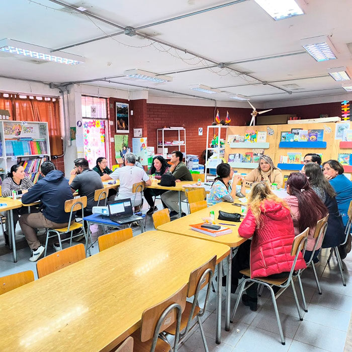  Equipos educativos de SLEP Santa Rosa y Santa Corina en nueva jornada de formación