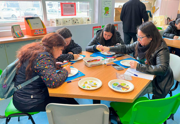 Formación de Equipos Educativos  SLEP Santa Corina: “Narración y lectura en familia”