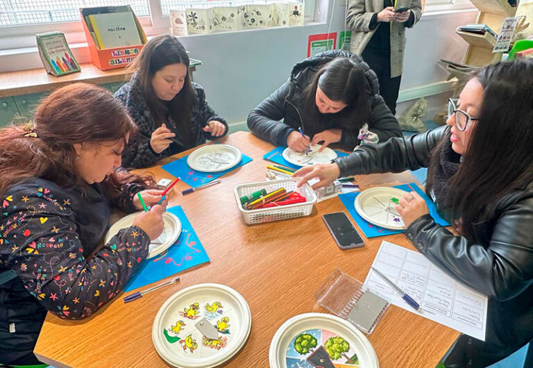 Formación de Equipos Educativos  SLEP Santa Corina: “Narración y lectura en familia”