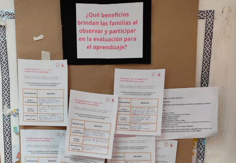 Formación de Equipos Educativos SLEP Santa Rosa: “Participación familiar en la evaluación para el aprendizaje”